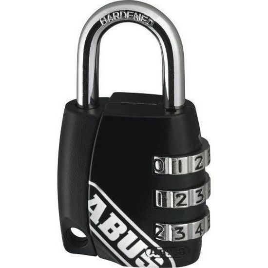 Cadenas à Combinaison ABUS 155/40 - Code 4 Chiffres Personnalisable - Protection Moyenne - Import Allemagne