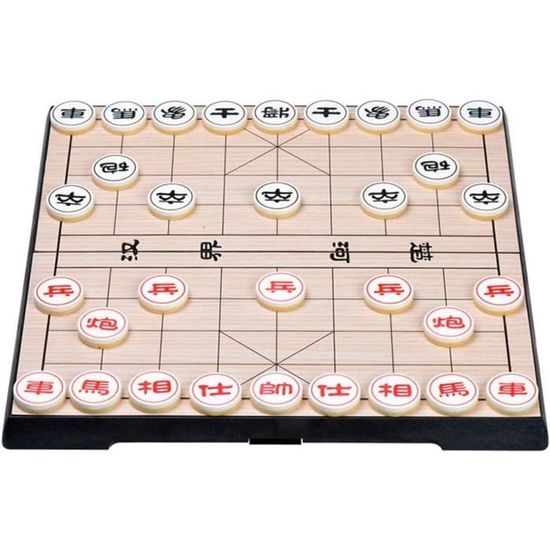 Jeu de dames chinois magnétique Success - Jeu d'échecs de voyage pliable