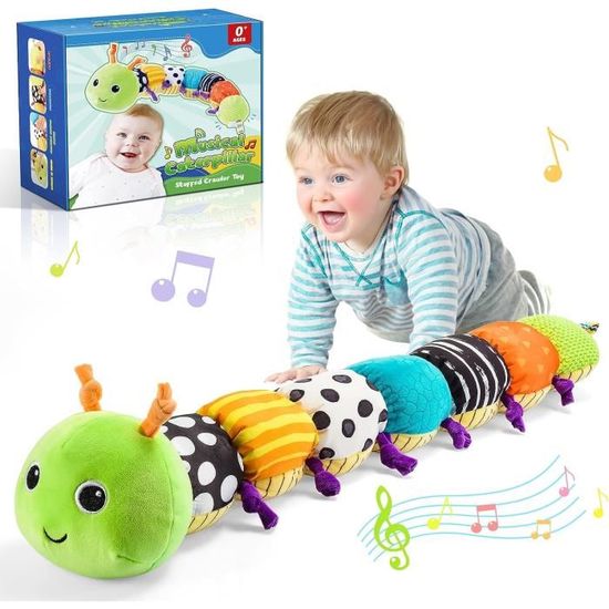 Toyzey Jouet Bebe 0-6 Mois Jeux Montessori pour Bébé 0-6 Mois Cadeau  Nouveauné G 