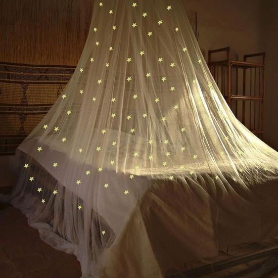 Dessus De Lit Inachevé étoile Pailletée – 54,5 X 54 Pouces, Neuf