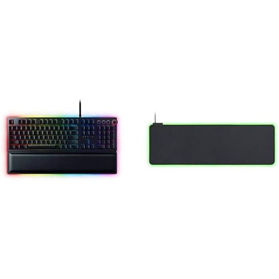 Clavier Gaming Razer Huntsman Elite - Mécanique, AZERTY, Comme Neuf