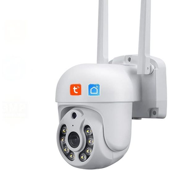 Caméra IP Extérieure Fuers 8MP 4K Tuya - Surveillance Domotique Suivi Intelligent - Neuf
