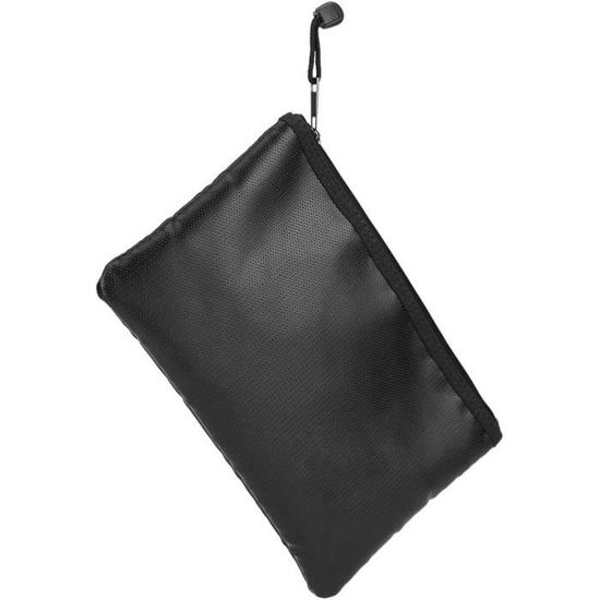 6 Grands Sacs De Rangement Résistants Avec Fermeture A Glissière Et Pochette A Etiquettes Pour