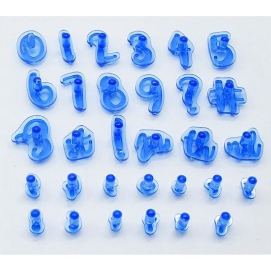 Kit De 27 Pochoirs à Lettres Pour Gâteaux + Tamis à Farine - Réutilisables, Pour Décorer Pain, Biscuits, Pâtisseries