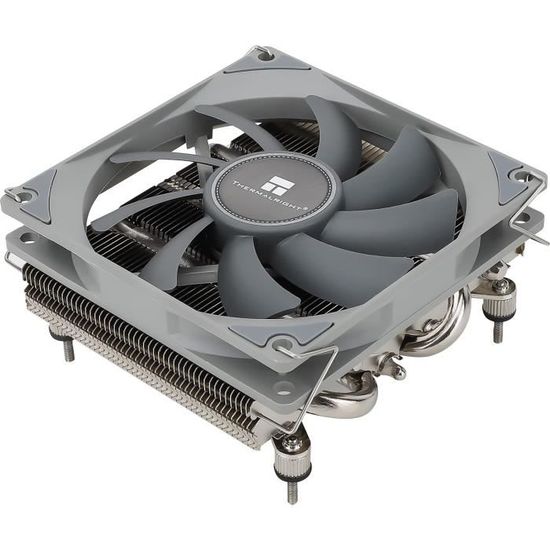 Thermalright AXP90-X53 Blanc Refroidisseur CPU à Profil Bas, Hauteur 53mm, Ventilateur TL-9015W Slin PWM, Technologie AGHP 3.0, Pour AMD AM4 AM5/Intel 1150/1151/1155/1156/1200/1700(blanc