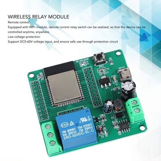 ESP8266 WIFI MODULE Relais Monocanal/4 Canaux Carte De Développement