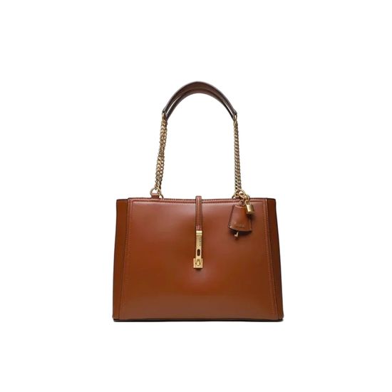 Sac à Main GUESS Tami Tilly En Cuir Synthétique Marron - Neuf Avec Étiquettes