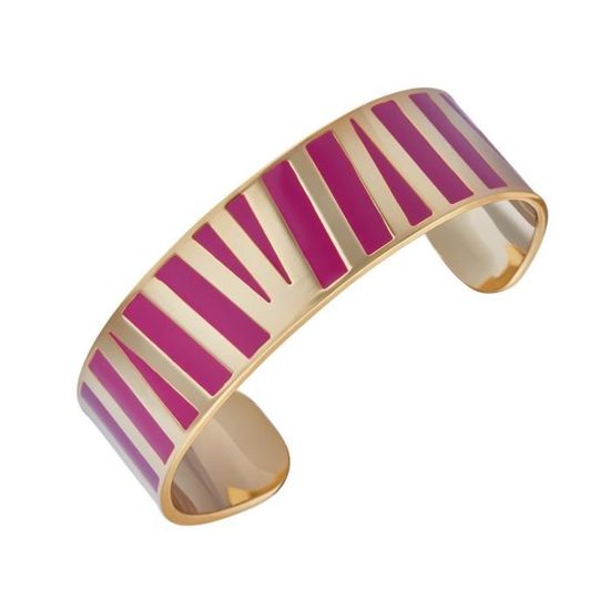 LUYIA Bracelet Femme LS18030 doré et rose en laiton Doré et rose - Achat /  Vente bracelet - gourmette LUYIA BRACELET LS18030 Métal Doré - Cd