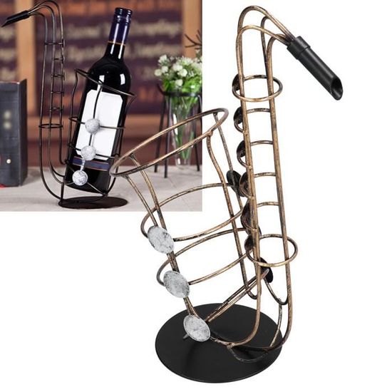 Boîte à Musique Saxophone En Plastique Doré - Décoration élégante Pour La Maison, Bureau Ou Restaurant