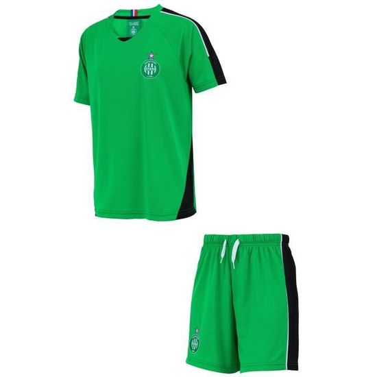 T-Shirt Officiel AS Saint-Étienne Enfant – Coton, Maillot Supporter Garçon