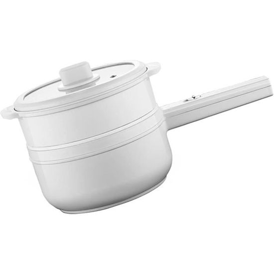 Zerone Mini Marmite Marmite électrique 1,8 L Antiadhésive De Qualité