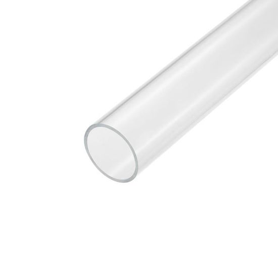 Spirit-MAP Acrylique Tuyau Transparent Rigide Rond Tube 86mm ID 90mm OD 45cm pour Lampes