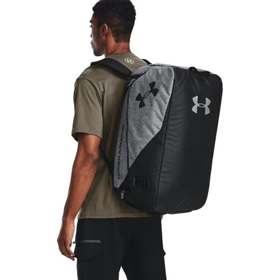 Sac de sport Under Armour moyen double compartiment gris fonc