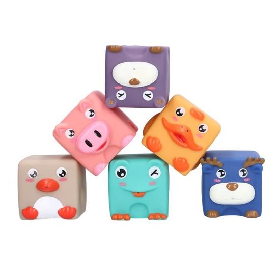 Canapé Jeu Enfant Modulaire 10 Pièces - Mousse Souple, Housse Lavable, Formes à Assembler, Gris Et Bleu