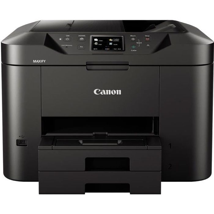 Canon Imprimante multifonction 4 en 1 MAXIFY MB2750 – Jet dencre  – Couleur – Ecran tactile 3 – Recto/Verso – WIFI – A4