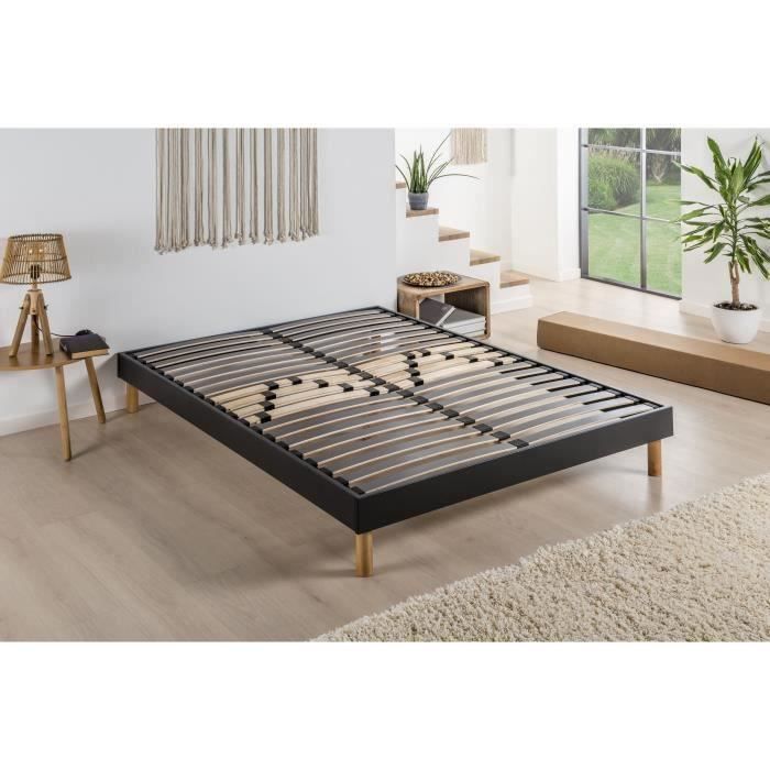 Sommier Kit 140x190 Achat Vente Pas Cher