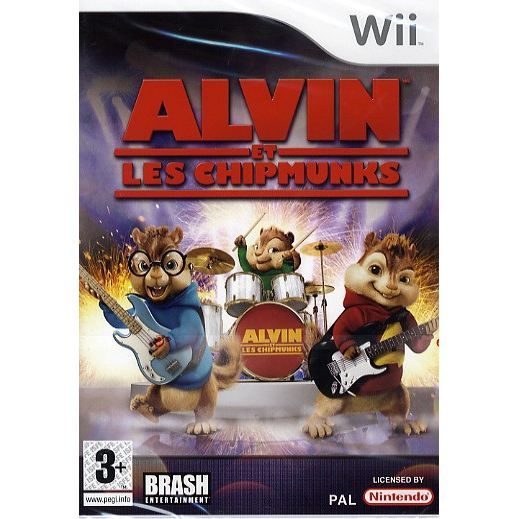 Alvin Et Les Chipmunks Jeu Console Nintendo Wii Achat Vente Jeu Wii Alvin Et Les Chipmunks Wii Cdiscount