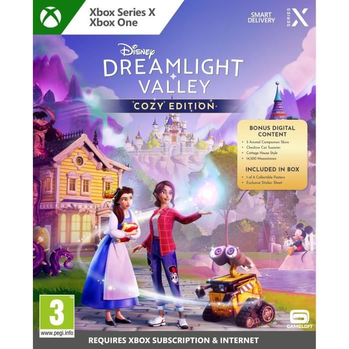 Jeu Disney Dreamlight Valley Cozy Edition - Xbox One et Xbox Series X - Aventure - Disney