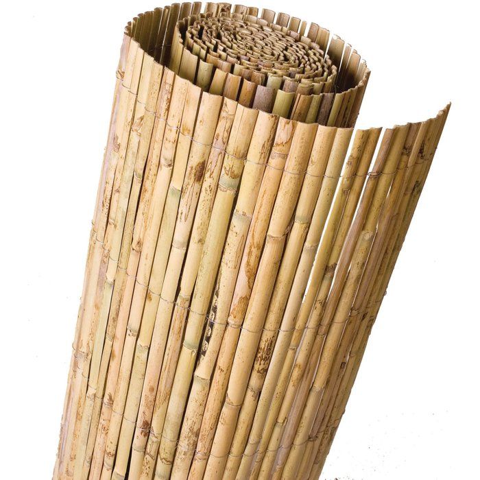 Canisse - NATURE - Roseaux fendus naturels - 3 x 1 m