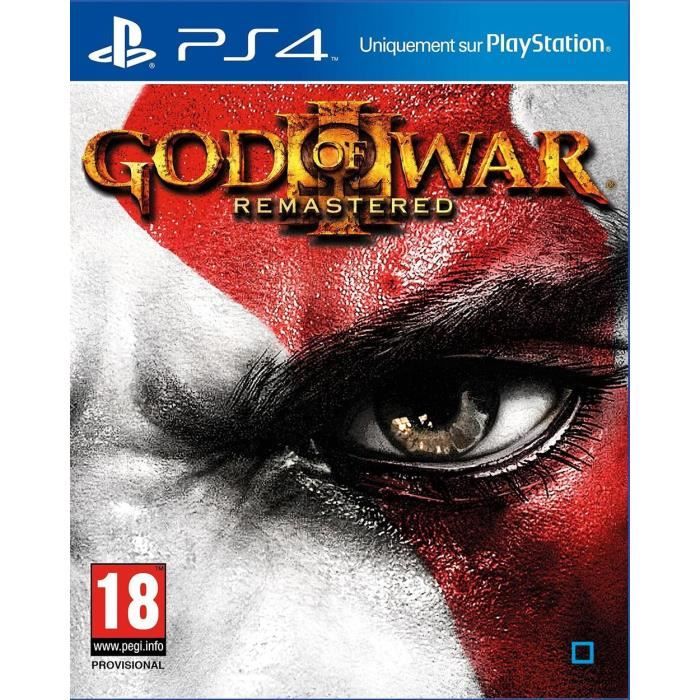 God Of War 3 Remastered Jeu PS4