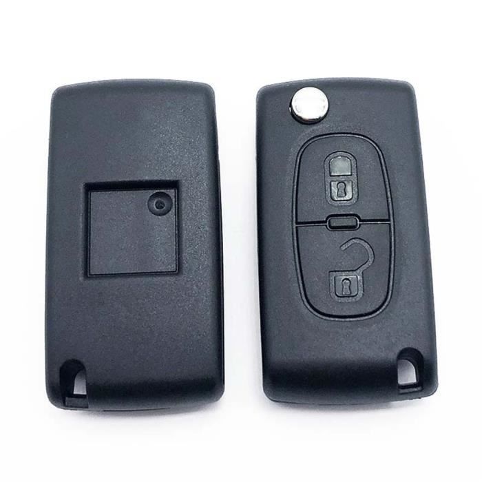 Coque de boîtier porte-clés à distance 2 boutons pour citroën C1 C2 C3 C4 C5 C8 XSARA-Picasso QUINCAILLERIE5521