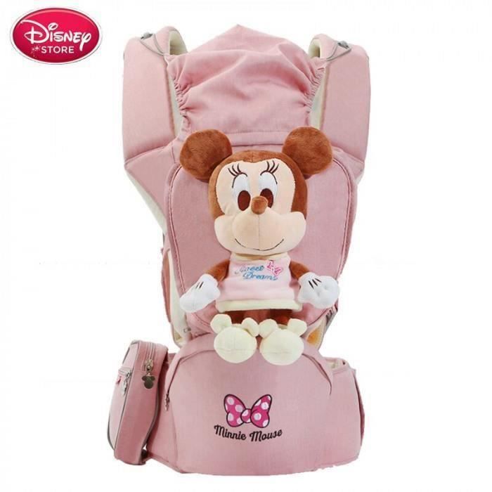 Version Rose - Porte-Bébé Élingue -Nés Doux Infantile Sacs À Dos Wrap Respirant Naissance Confortable Couverture D'Allaitement