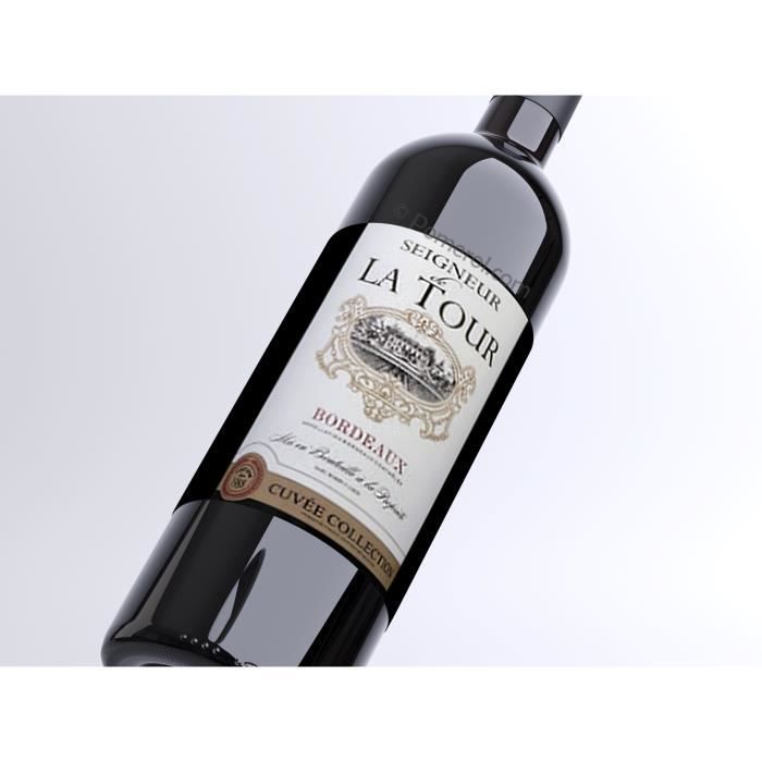 X24 Seigneur de la Tour - Cuvée Collection 2017 - AOC Bordeaux - Vin Rouge - Bouteille (75cl)