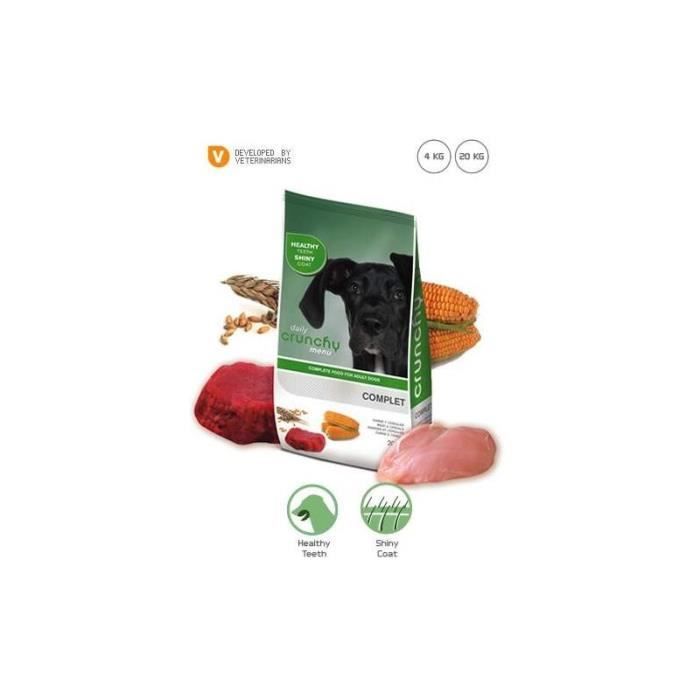 Croquette Crunchy menu complet