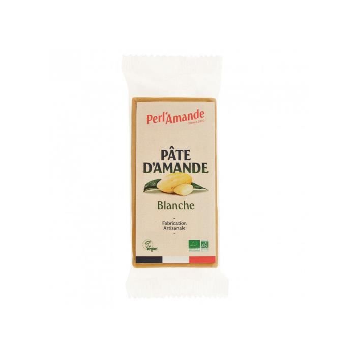 Pâte d'amande blanche bio 200gr