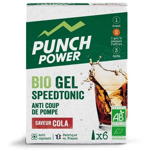 PUNCH POWER SPEEDTONIC COLA - BOÎTE 6 GELS