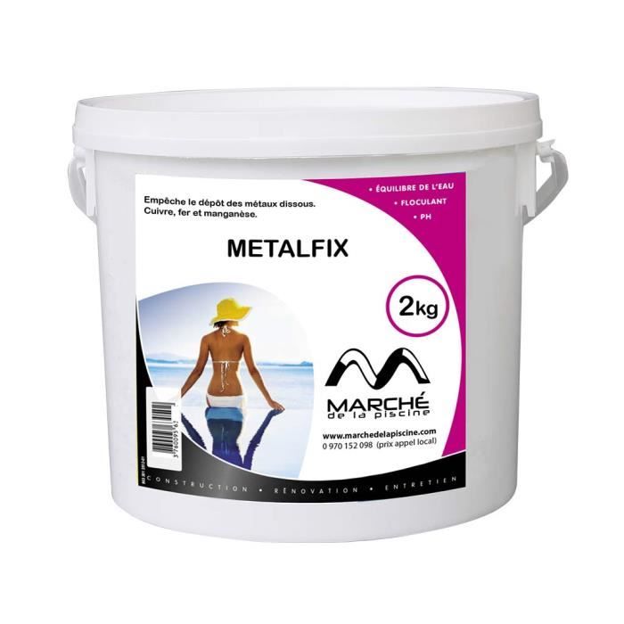 Séquestrant métaux METALFIX Marchedelapiscine 2kg