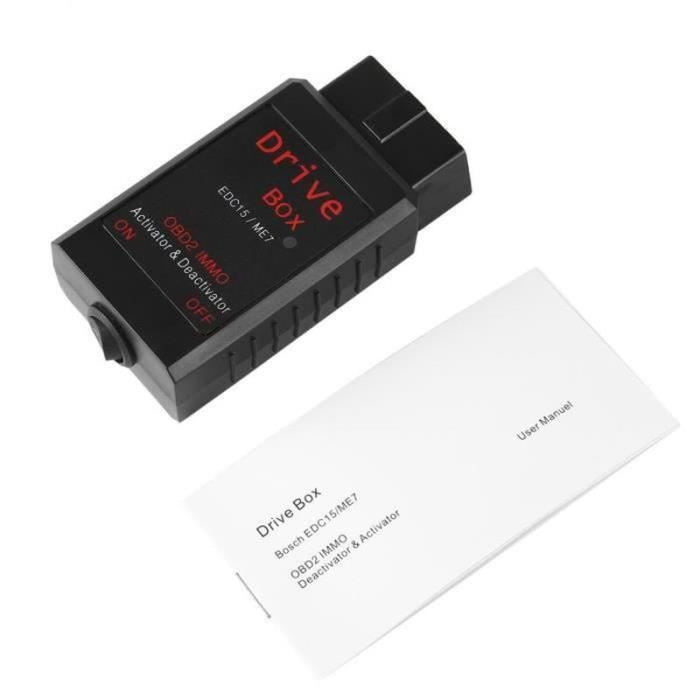 Drive Box for Bosch EDC15(Diesel)-ME7(Petrol) OBD2 IMMO Activator&Deactivator
