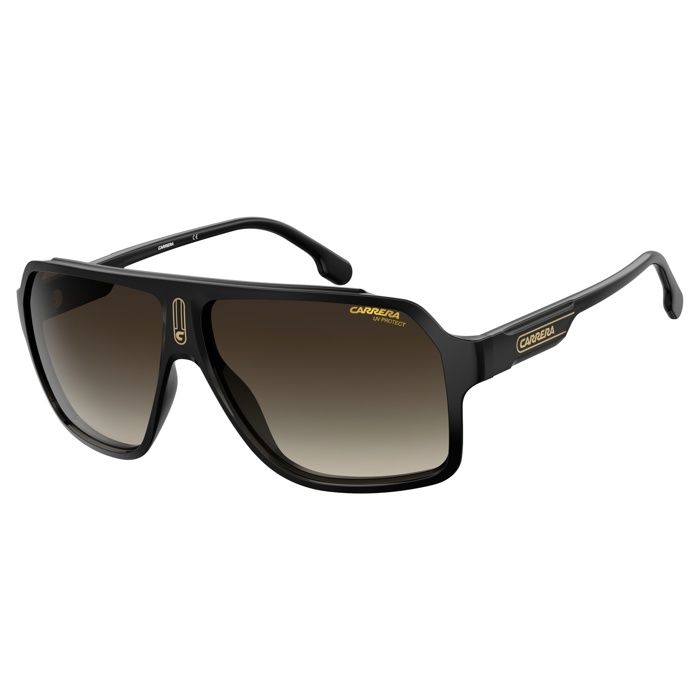 Carrera CARRERA 1030/S 62/11/140 BLACK/GREY BROWN SHADED injecté/propionate homme CARRERA 1030/S