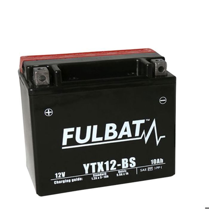Batterie 12v 10ah Pour Voiture électrique Batterie moto YTX12-BS étanche 12V / 10Ah - Achat / Vente batterie