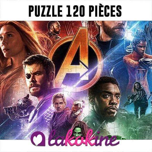 Puzzle 120 Pièces avengers Superhero