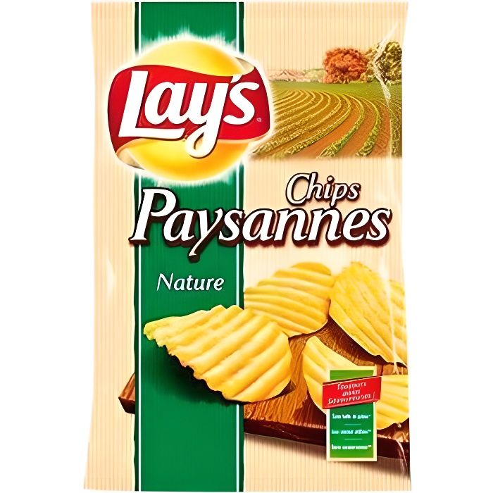 LAY'S Chips paysannes nature - 150 g
