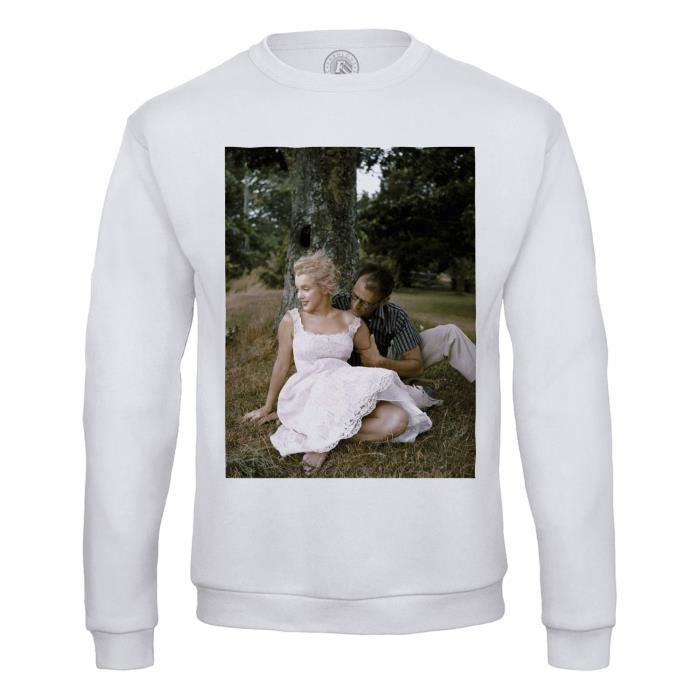 Sweat Shirt Homme Marilyn Monroe Arthur Miller Marriage 1956