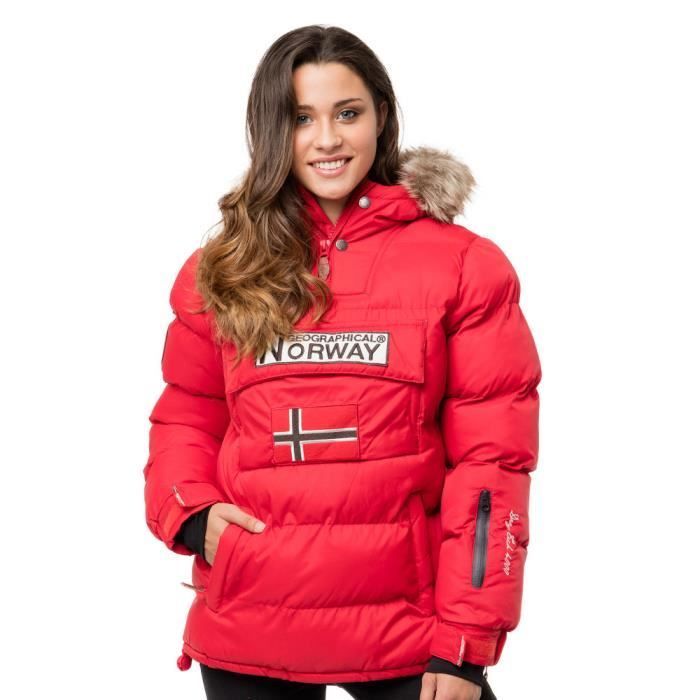 GEOGRAPHICAL NORWAY Doudoune BOLIDE Rouge - Femme
