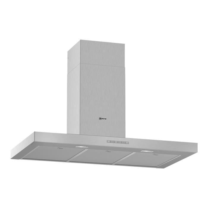 Neff N 50 D94BBE1N0 Hotte hotte décorative largeur : 90 cm profondeur : 50 cm extraction et recirculation (avec kit de…