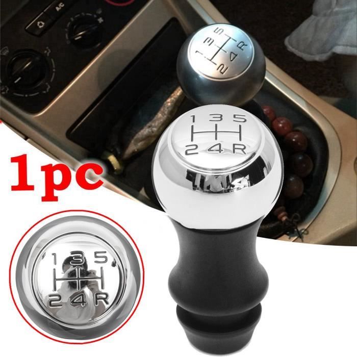 NEUFU 5-Vitesse Pommeau Levier De Vitesse VTS Pour Peugeot 106 206 207 306 307 407 408 508