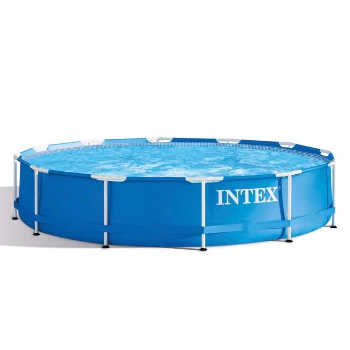 Piscine Intimiste Luxueux Haute qualité Magnifique Economique Piscine Metal Frame 366 x 76 cm
