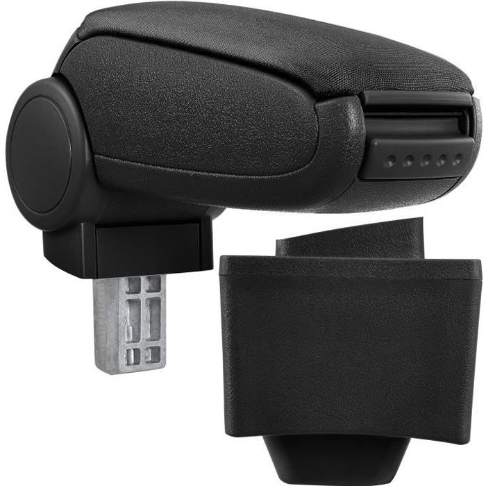 pro.tec accoudoir central spécifique pour Audi A3 8L concernant les années modèles 1996 - 2003 - accoudoir avec compartiment de r...