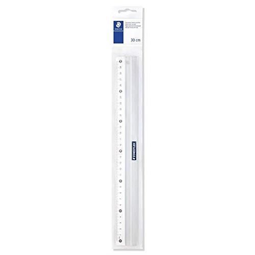 Staedtler Règle en aluminium anti-dérapante de 30 cm, Livrée sous étui plastique, 563 30 563 30 ST