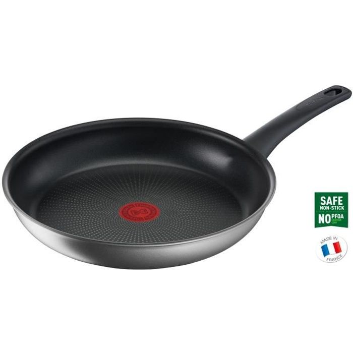 TEFAL G2870602 La Recyclée poêle 28cm, 100% Aluminium recyclé, revêtement anti-adhésif, tous feux dont induction