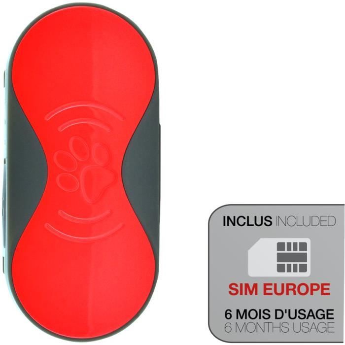 Traqueur d'animaux GPS Thomson avec carte SIM Europe