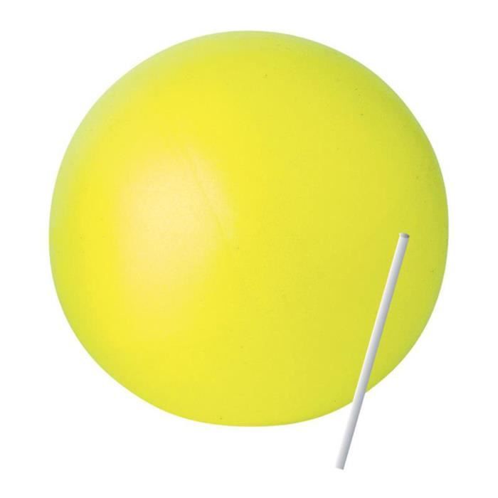 Balle gymnastique- Balle FOAM diamètre de 260 mm de couleur jaune