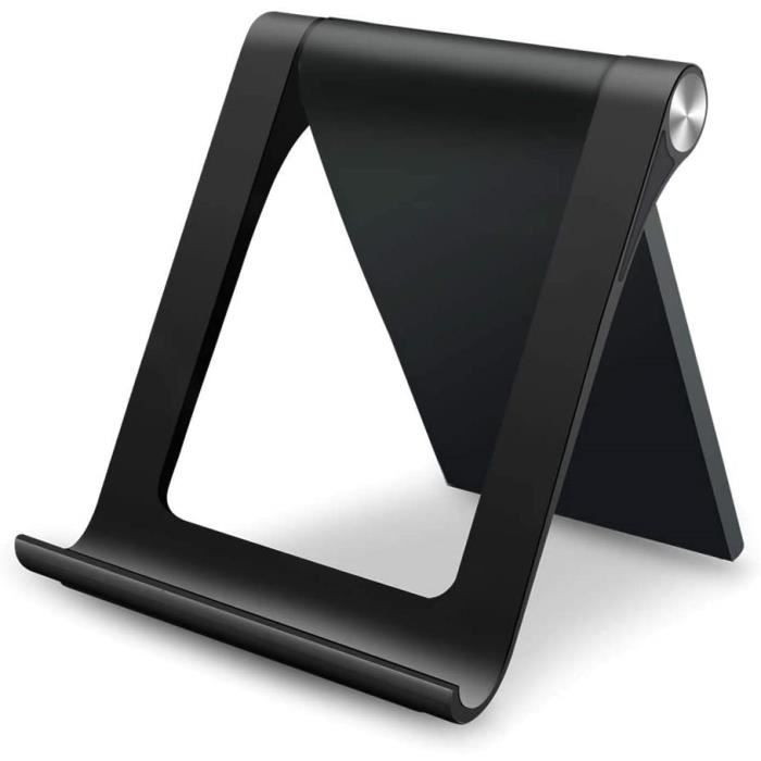 Support Téléphone Bureau Réglable 360° Porte Telephone Portable Mini Pose pour Smartphone iPhone 13 Galaxy Redmi