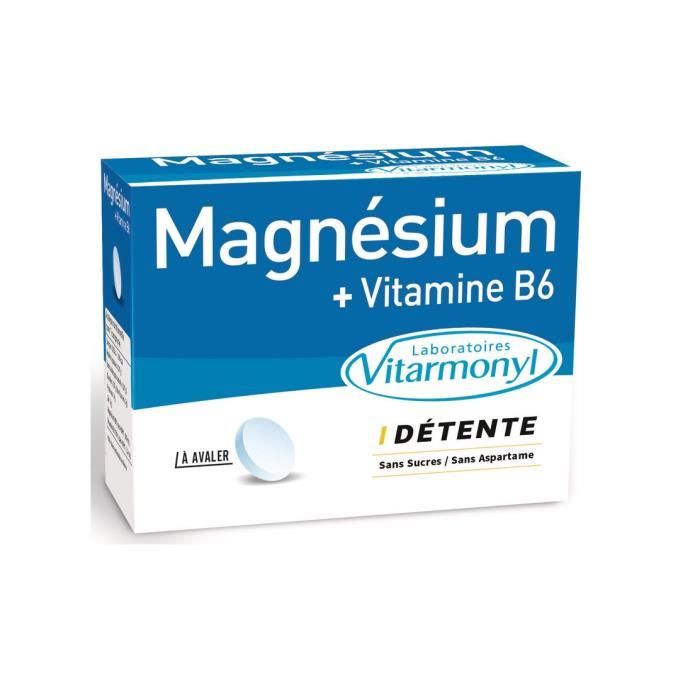 Vitarmonyl Vitalité Magnésium + B6 30 comprimés