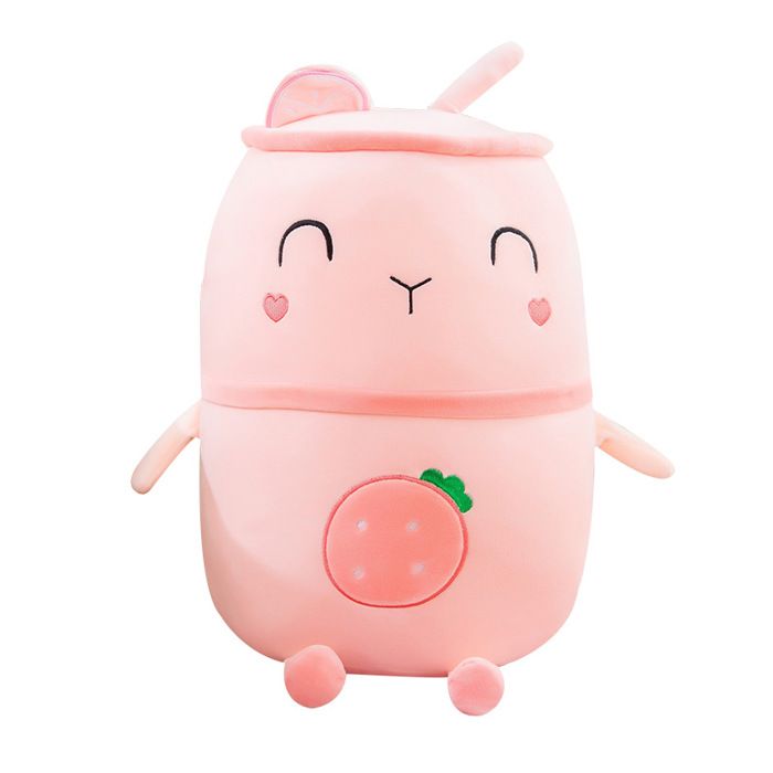 Peluche Bubble Tea MeHoo - 24 Cm, Douce Et Mignonne, Forme Tasse à Thé, Coussin Déco Ou Cadeau