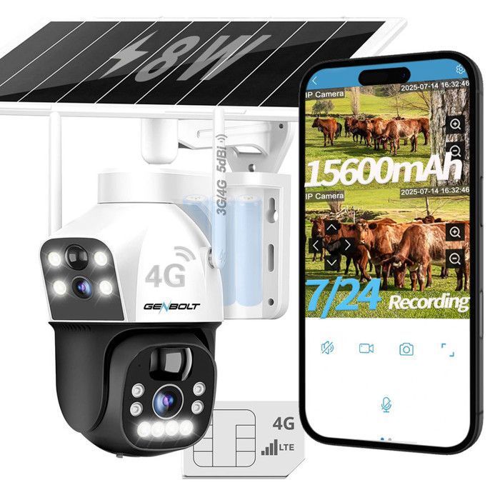 Genbolt Sim Ip Camera Genbolt Surveillance Camera No Wifi GB-107H